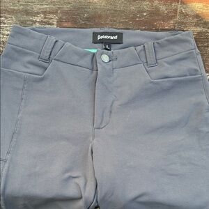 Betabrand Women's Dark Gray Trousers